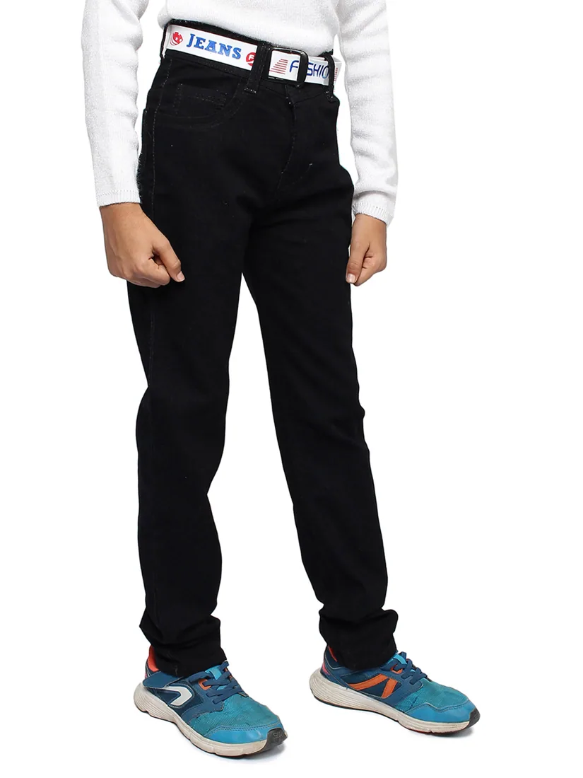 White Ribbed Round-Neck Skivvy thumbnail 3