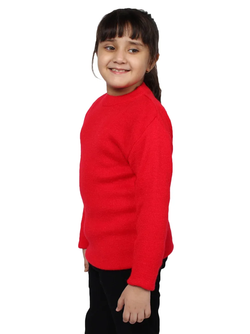 Red Knit Round-Neck Skivvy thumbnail 2