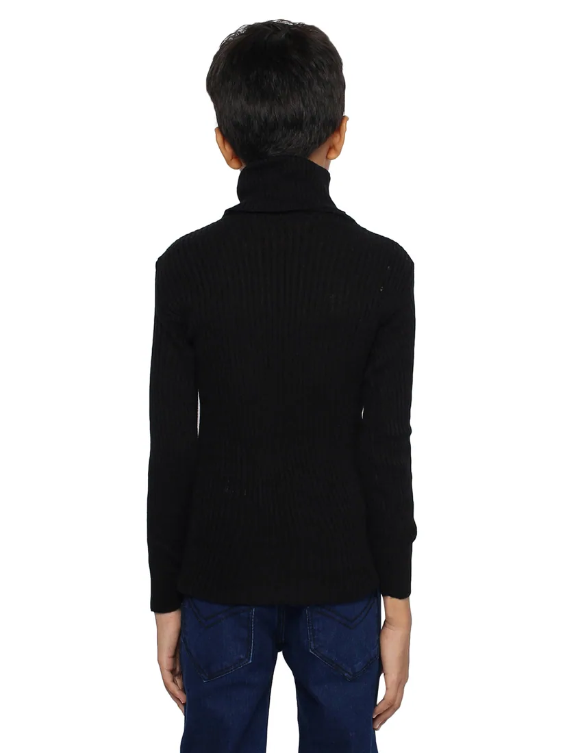 Black High-Neck Skivvy thumbnail 4