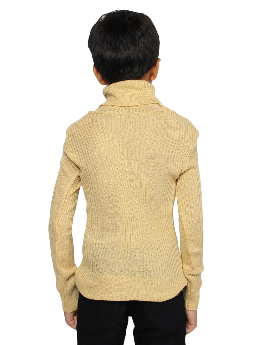Beige High-Neck Skivvy thumbnail 4