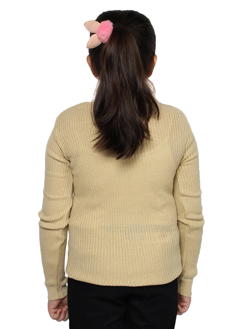 Beige High-Neck Skivvy thumbnail 4