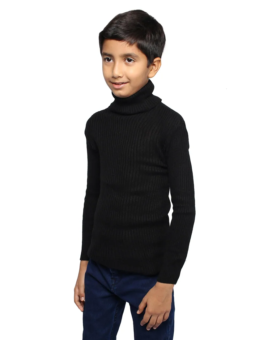 Black High-Neck Skivvy thumbnail 2