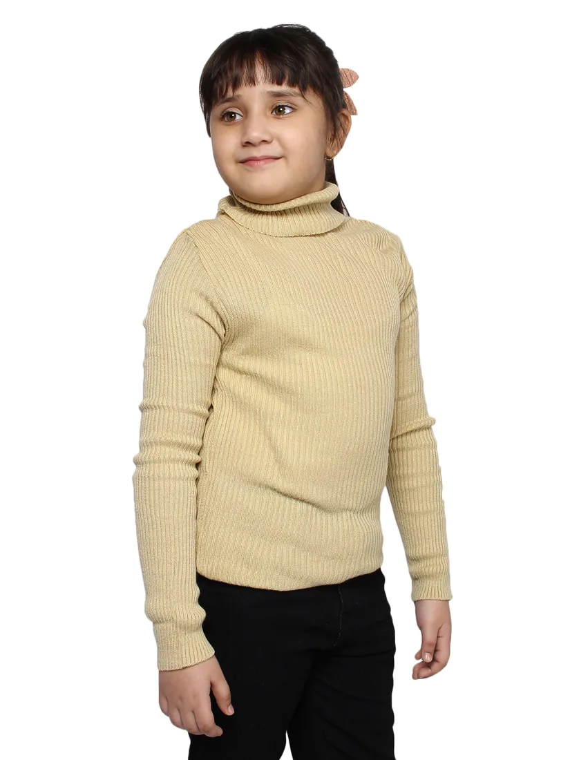 Beige High-Neck Skivvy thumbnail 3