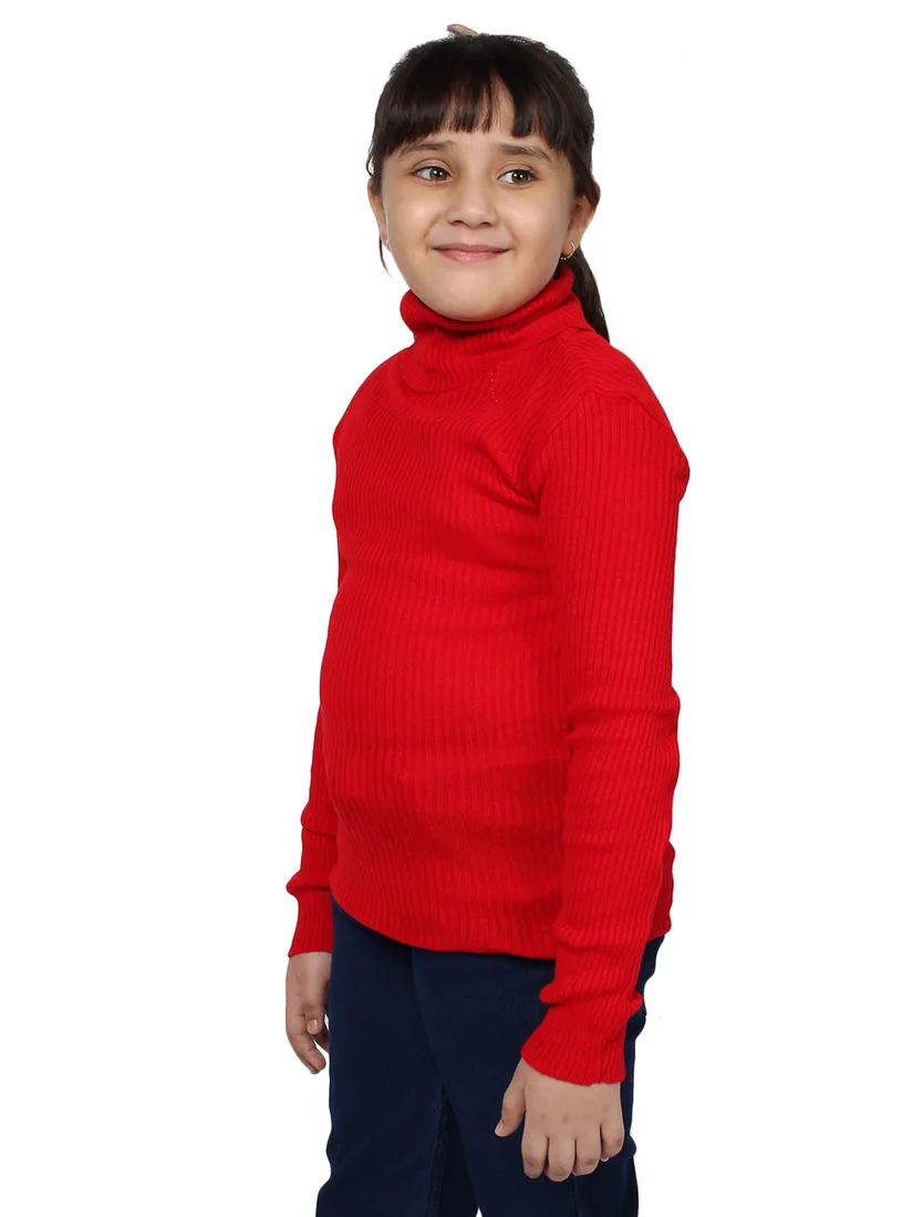 Red High-Neck Skivvy thumbnail 2