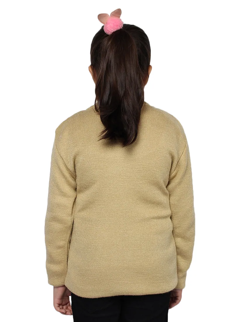 Beige Knit Round-Neck Skivvy thumbnail 4