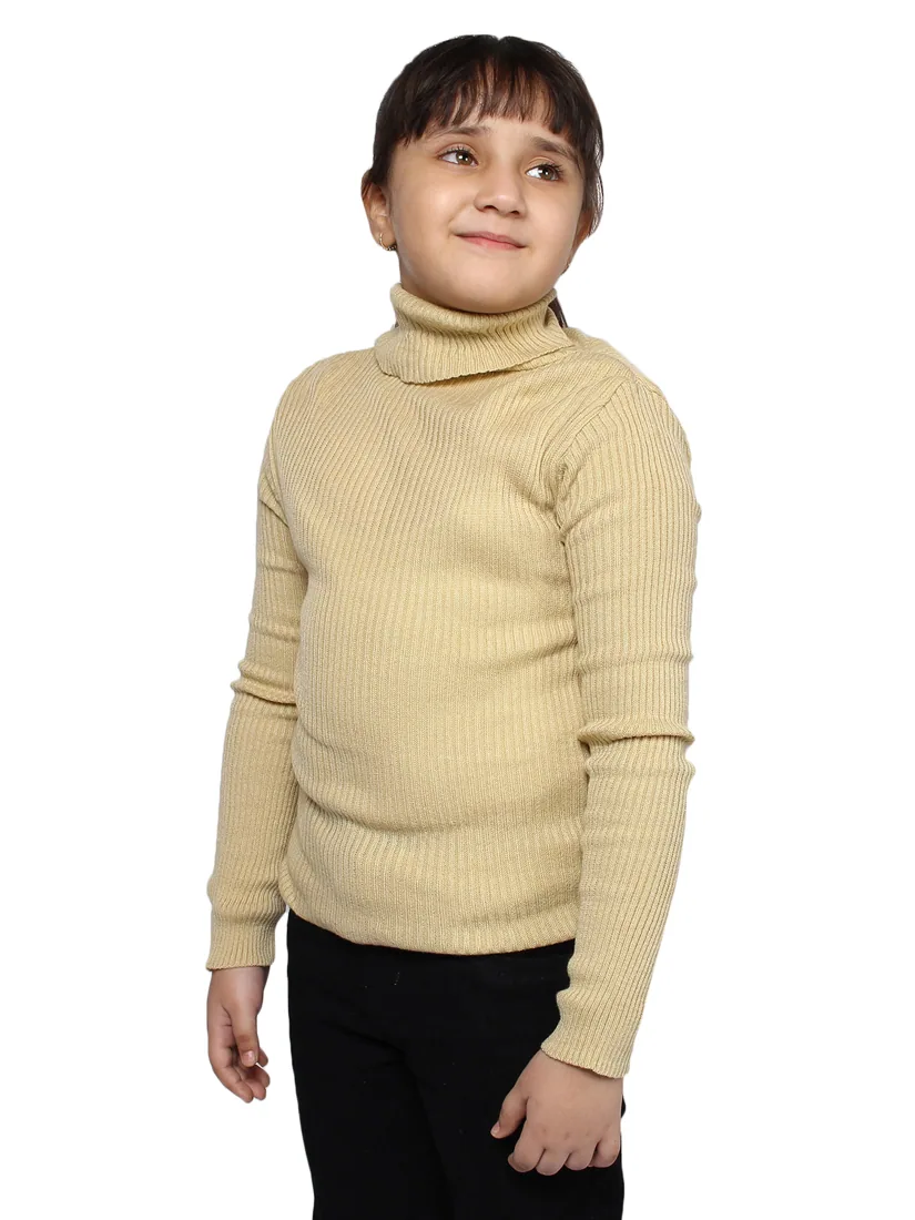 Beige High-Neck Skivvy thumbnail 2