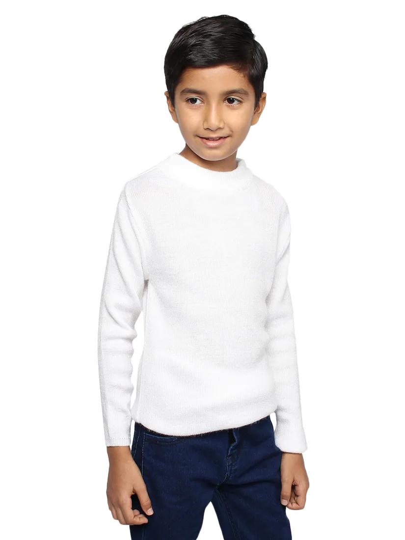 Everyday White Round-Neck Skivvy thumbnail 2